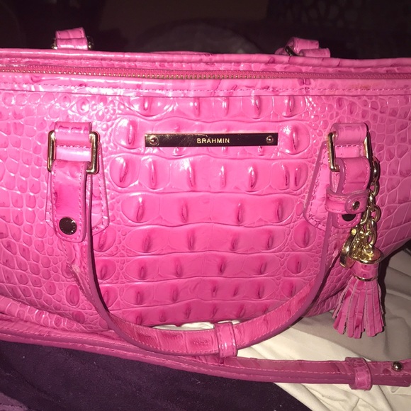 brahmin handbags pink